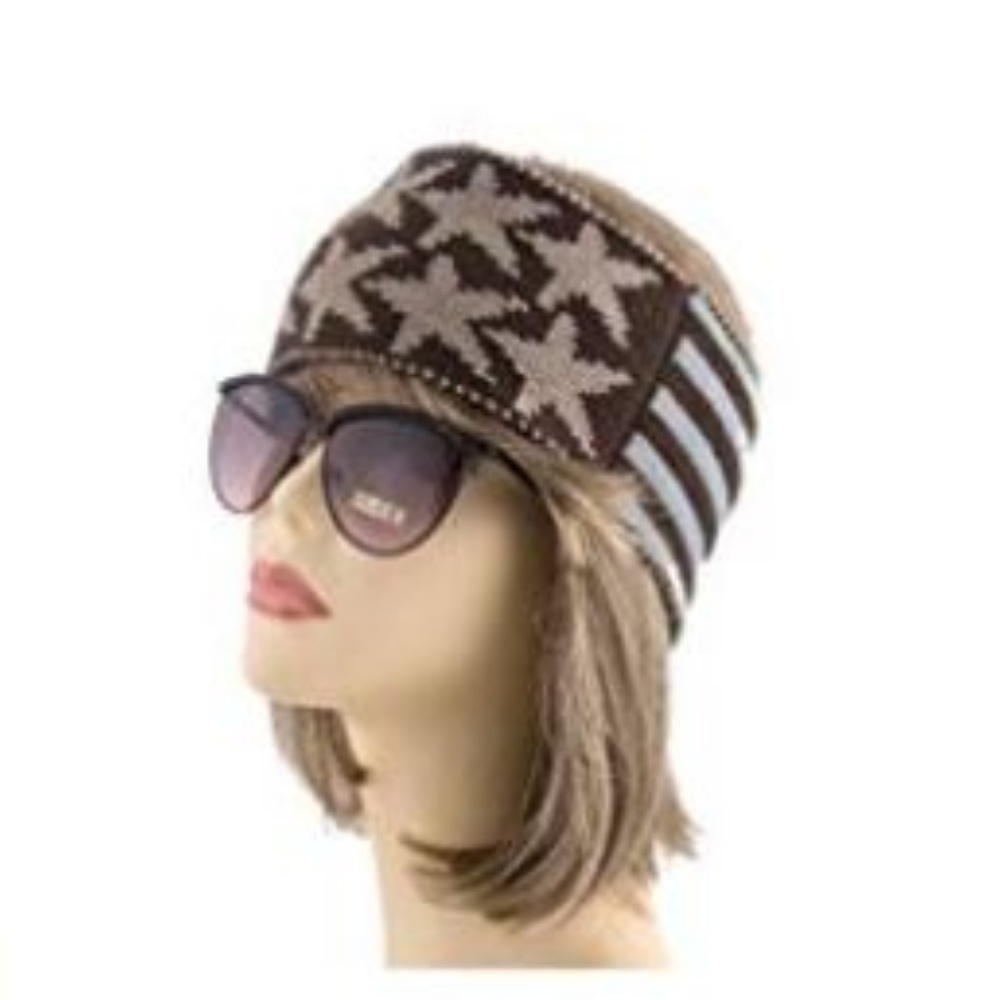 New Us flag head band